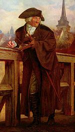 Портрет Даниэля Ходовецкого работы Адольфа фон Менцеля. 1859 г.