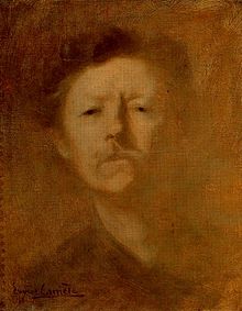 Эжен Каррьер. Автопортрет. 1890.