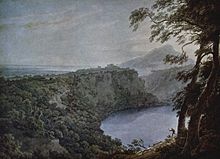 Джон Роберт Козенс, Озеро Неми, ок.1777