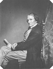 Йозеф Штилер. Фотография Франца Серафа Ханфштегля. Ок. 1857