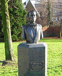Памятник Виллинку на улице его имени в Амстердаме